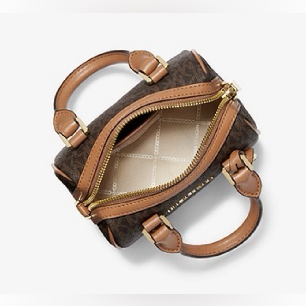 Michael Kors Bedford Extra-Small Logo Duffle Crossbody Bag - Picture 14 of 15